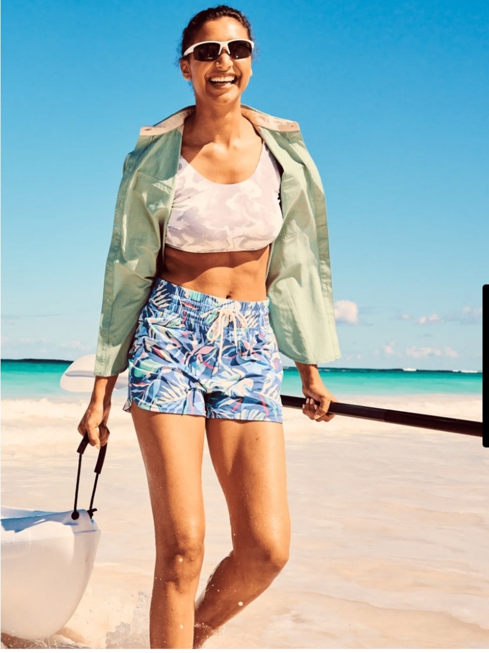 Eddie Bauer XL Tidal aquarium floral print shorts - Picture 5 of 6